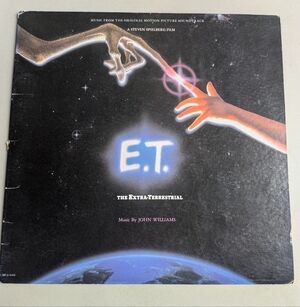 ET vinyl record. 1982